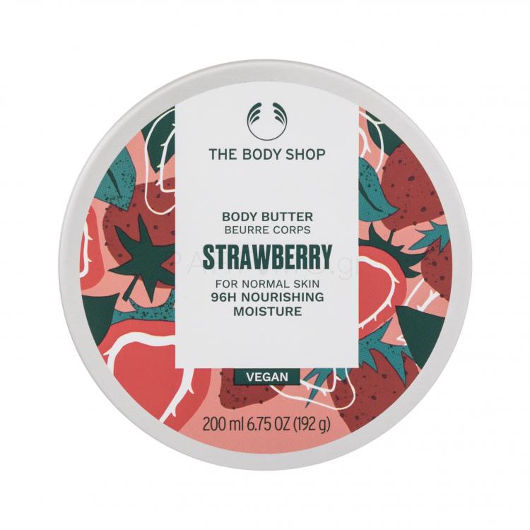 The Body Shop Strawberry Αρωματικά body butter για γυναίκες 200 ml