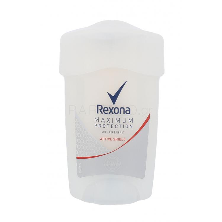 Rexona Maximum Protection Active Shield Αντιιδρωτικό για γυναίκες 45 ml
