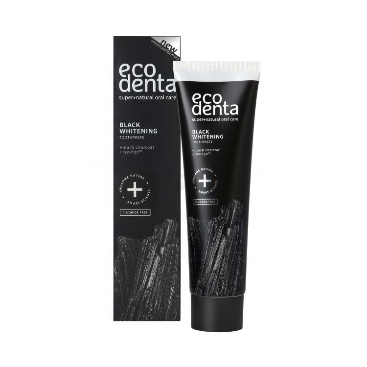 Ecodenta Toothpaste Black Whitening Οδοντόκρεμες 100 ml