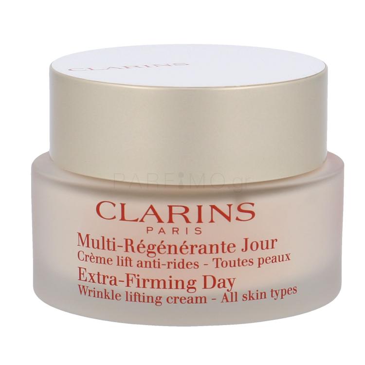 Clarins Extra-Firming Κρέμα προσώπου ημέρας για γυναίκες 50 ml ελλατωματική συσκευασία
