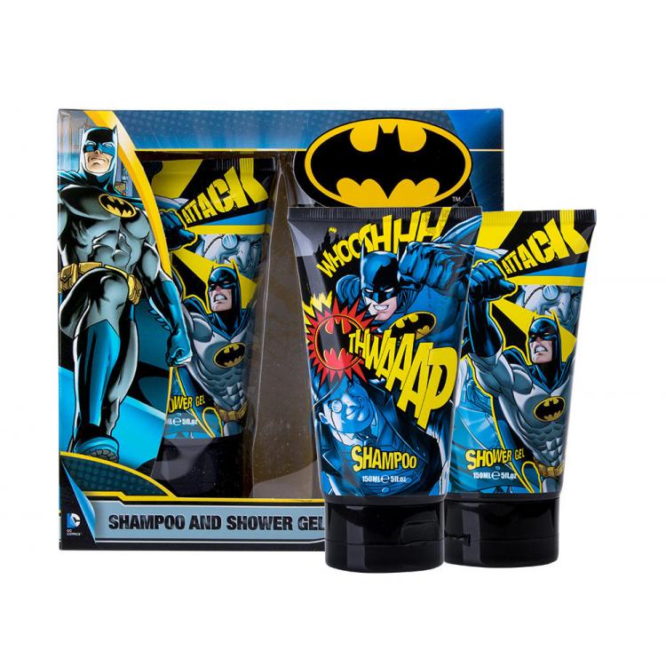 DC Comics Batman Σετ δώρου αφρόλουτρο 150 ml +σαμπουάν  150 ml