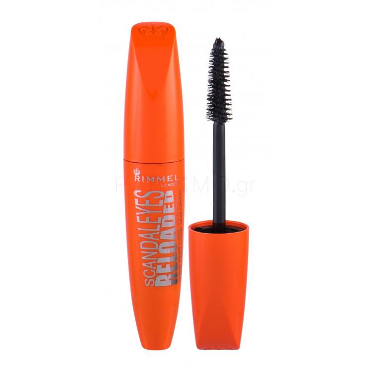 Rimmel London Scandaleyes Reloaded Μάσκαρα για γυναίκες 12 ml Απόχρωση 001 Black
