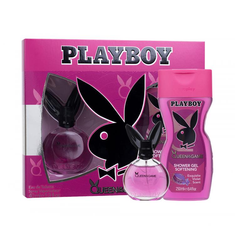 Playboy Queen of the Game Σετ δώρου EDT 40 ml + αφρόλουτροω 250 ml