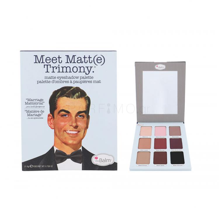 TheBalm Meet Matt(e) Trimony Eyeshadow Palette Σκιές ματιών για γυναίκες 21,6 gr