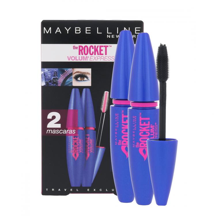 Maybelline The Rocket Volum&#039; Express Σετ δώρου μάσκαρα 3 x 9,6