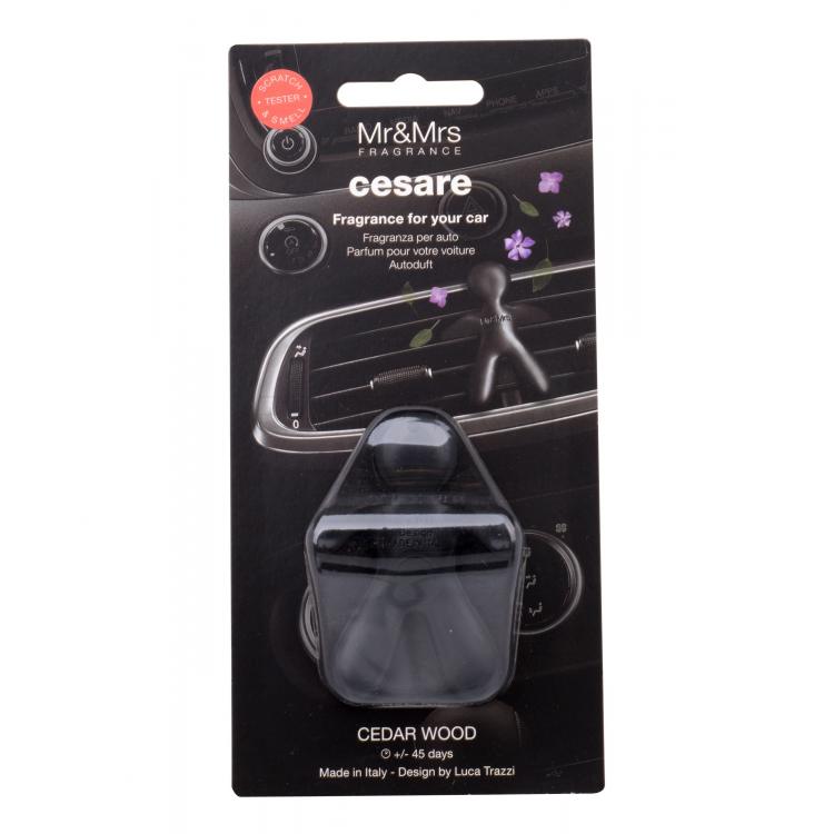 Mr&amp;Mrs Fragrance Cesare Cedar Wood Αρωματικά αυτοκινήτου 1 τεμ