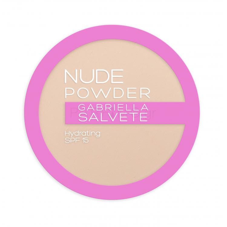 Gabriella Salvete Nude Powder SPF15 Πούδρα για γυναίκες 8 gr Απόχρωση 01 Pure Nude