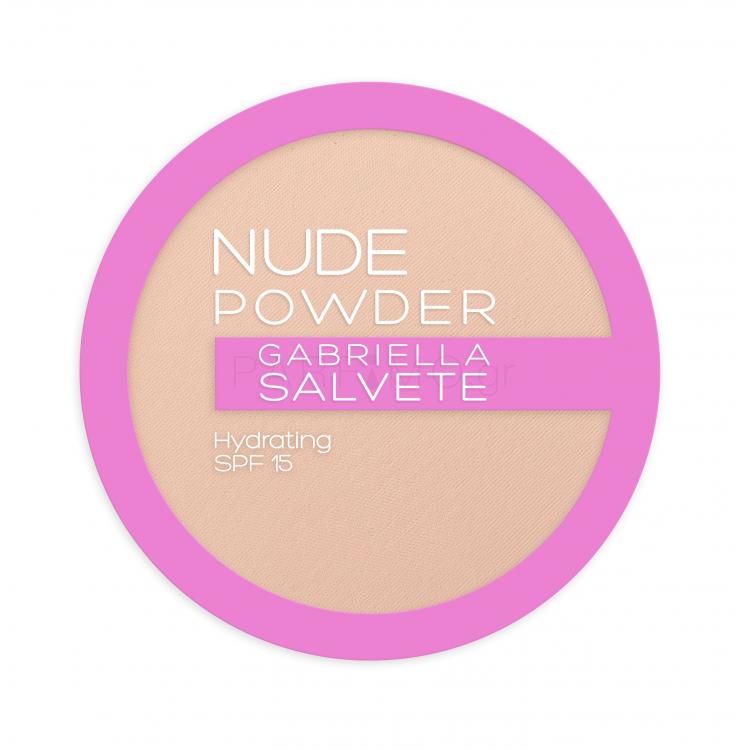 Gabriella Salvete Nude Powder SPF15 Πούδρα για γυναίκες 8 gr Απόχρωση 02 Light Nude