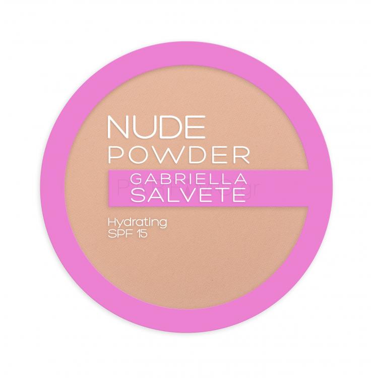 Gabriella Salvete Nude Powder SPF15 Πούδρα για γυναίκες 8 gr Απόχρωση 03 Nude Sand