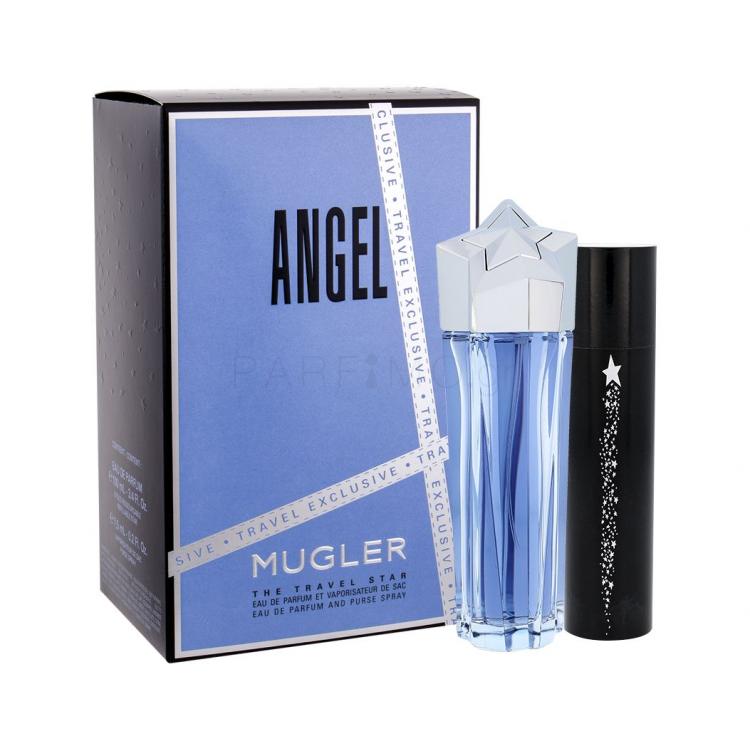 Thierry Mugler Angel Σετ δώρου EDP 100 ml + EDP 7,5 ml Επαναπληρώσιμο