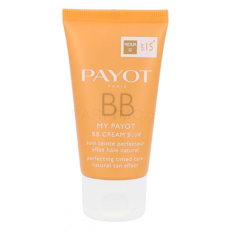 PAYOT My Payot BB Cream Blur SPF15 ΒΒ κρέμα για γυναίκες 50 ml Απόχρωση 02 Medium