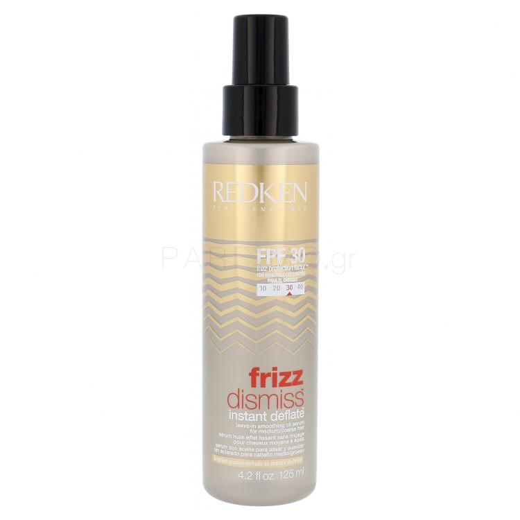 Redken Frizz Dismiss Instant Deflate FPF30 Ορός μαλλιών για γυναίκες 125 ml