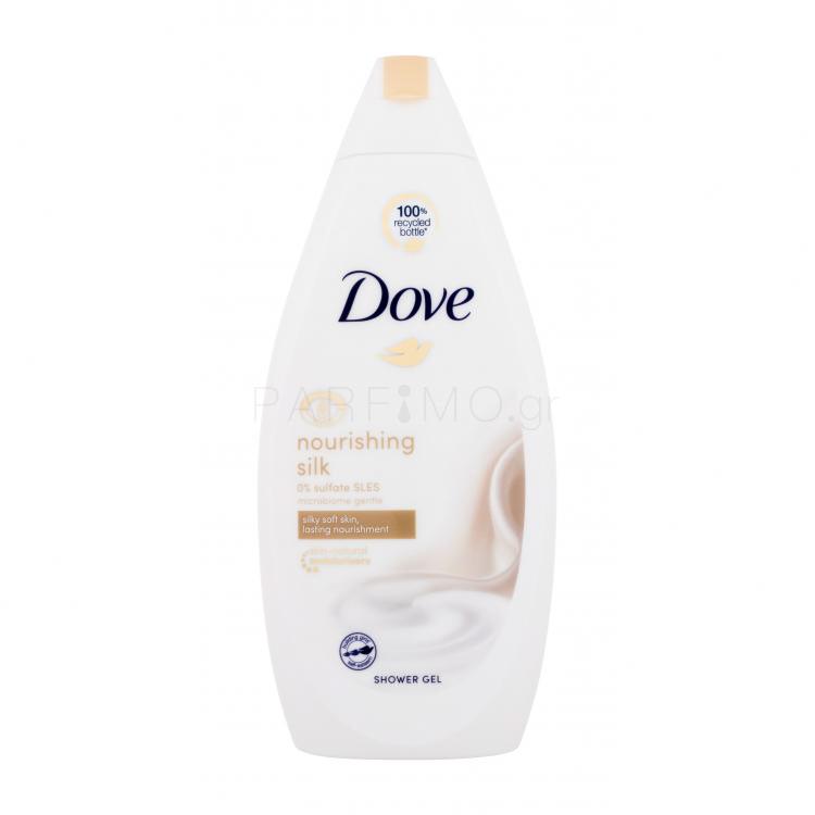 Dove Nourishing Silk Αφρόλουτρο για γυναίκες 500 ml