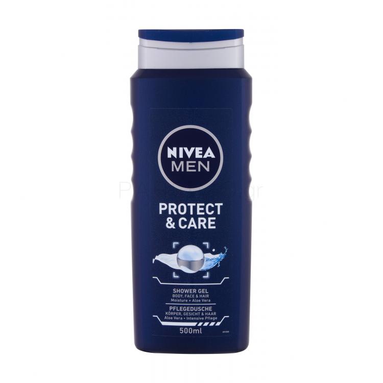 Nivea Men Protect &amp; Care Αφρόλουτρο για άνδρες 500 ml
