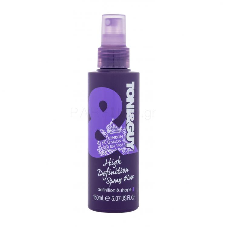 TONI&amp;GUY High Definition Spray Wax Προϊόντα κομμωτικής για γυναίκες 150 ml