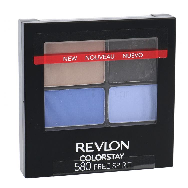 Revlon Colorstay 16 Hour Σκιές ματιών για γυναίκες 4,8 gr Απόχρωση 580 Free Spirit