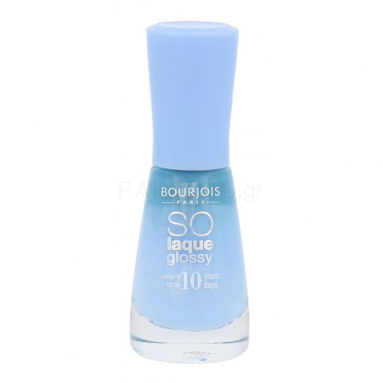 BOURJOIS Paris So Laque Glossy Βερνίκι νυχιών για γυναίκες 10 ml Απόχρωση 06 Adora-bleu