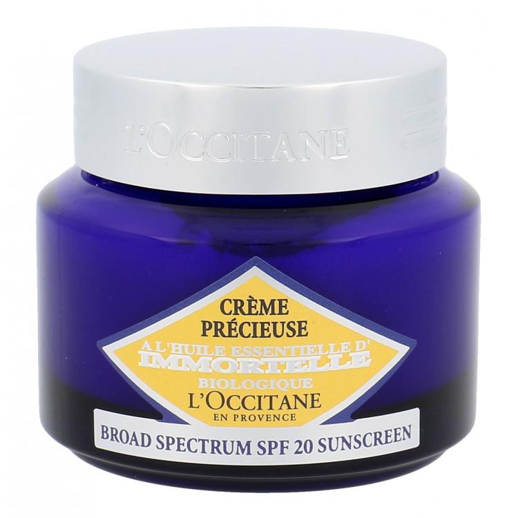 L&#039;Occitane Immortelle Precisious Cream SPF20 Κρέμα προσώπου ημέρας για γυναίκες 50 ml