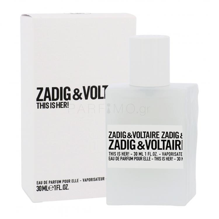 Zadig &amp; Voltaire This is Her! Eau de Parfum για γυναίκες 30 ml
