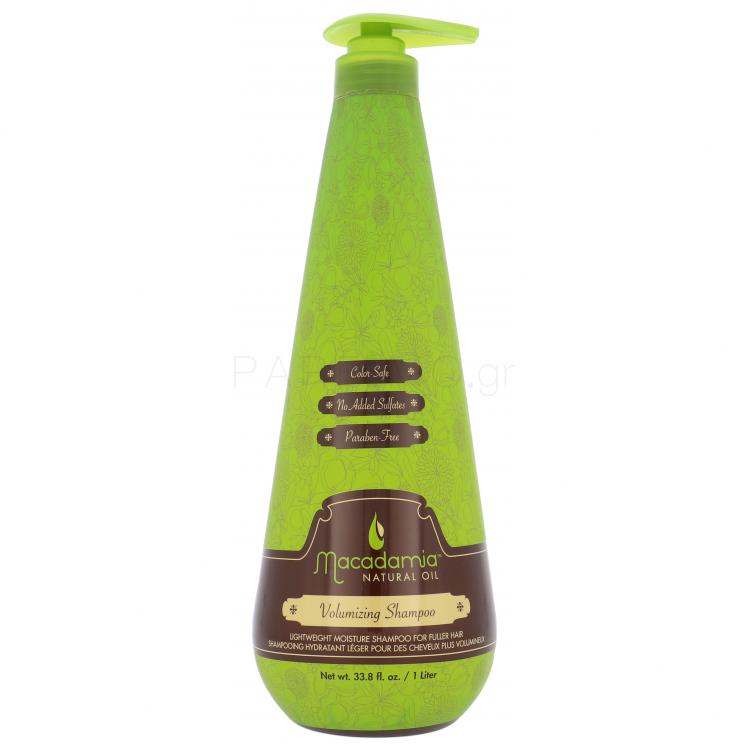 Macadamia Professional Natural Oil Volumizing Shampoo Σαμπουάν για γυναίκες 1000 ml