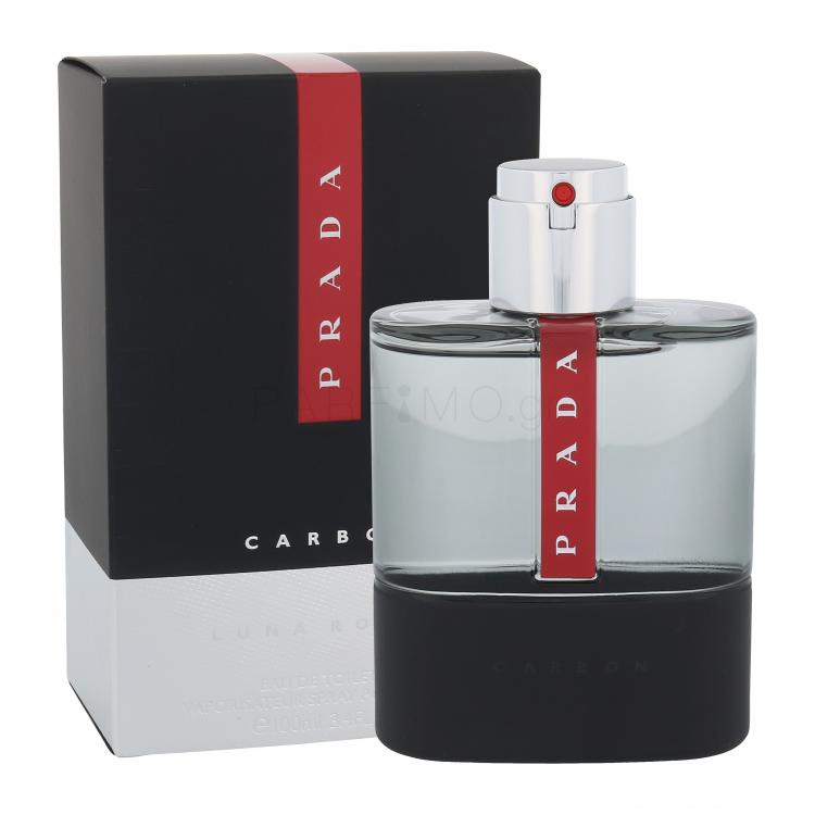 Prada Luna Rossa Carbon Eau de Toilette για άνδρες 100 ml