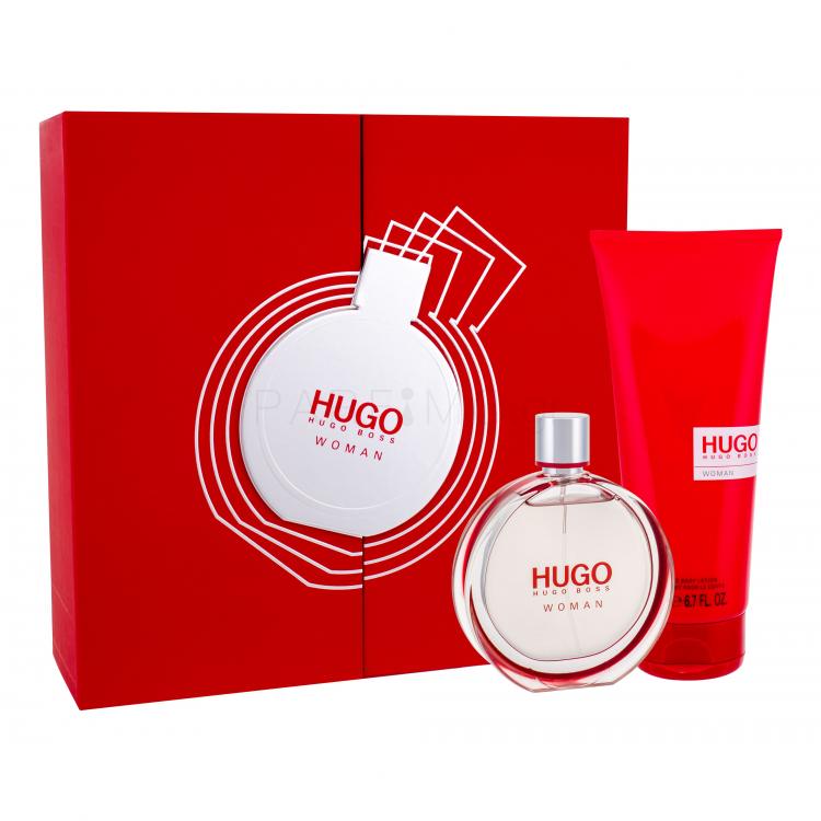 HUGO BOSS Hugo Woman Σετ δώρου EDP 75 ml + λοσιόν σώματος 200 ml