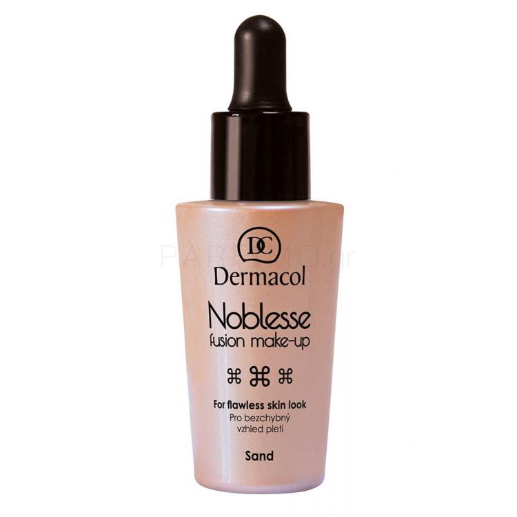 Dermacol Noblesse Fusion Make-Up SPF10 Make up για γυναίκες 25 ml Απόχρωση Sand