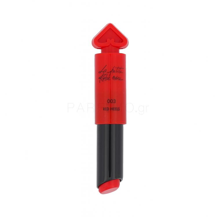 Guerlain La Petite Robe Noire Κραγιόν για γυναίκες 2,8 gr Απόχρωση 003 Red Heels TESTER
