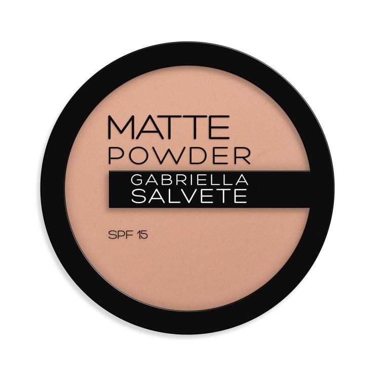 Gabriella Salvete Matte Powder SPF15 Πούδρα για γυναίκες 8 gr Απόχρωση 03
