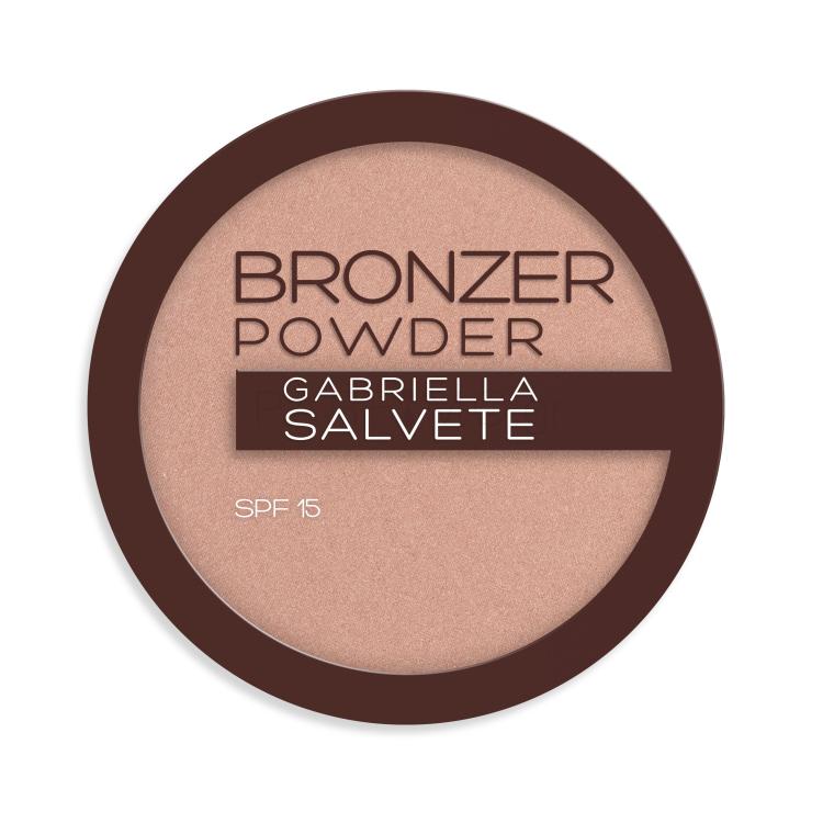 Gabriella Salvete Bronzer Powder SPF15 Πούδρα για γυναίκες 8 gr Απόχρωση 03