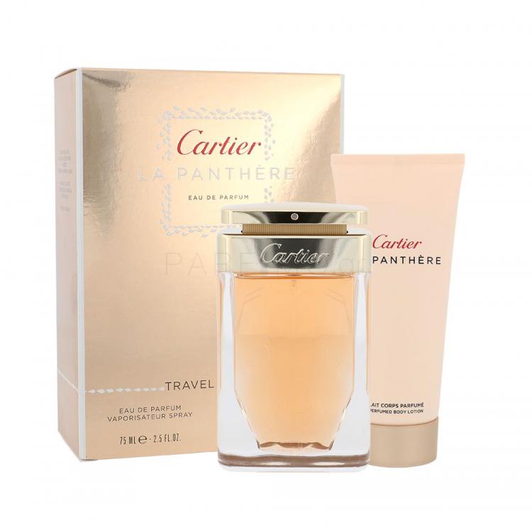 Cartier La Panthère Σετ δώρου EDP 75 ml + λοσιόν σώματος 100 ml