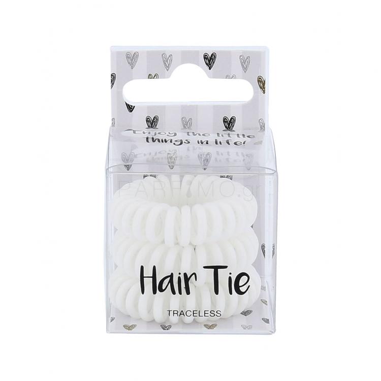 2K Hair Tie Λαστιχάκι για τα μαλλιά για γυναίκες 3 τεμ Απόχρωση White