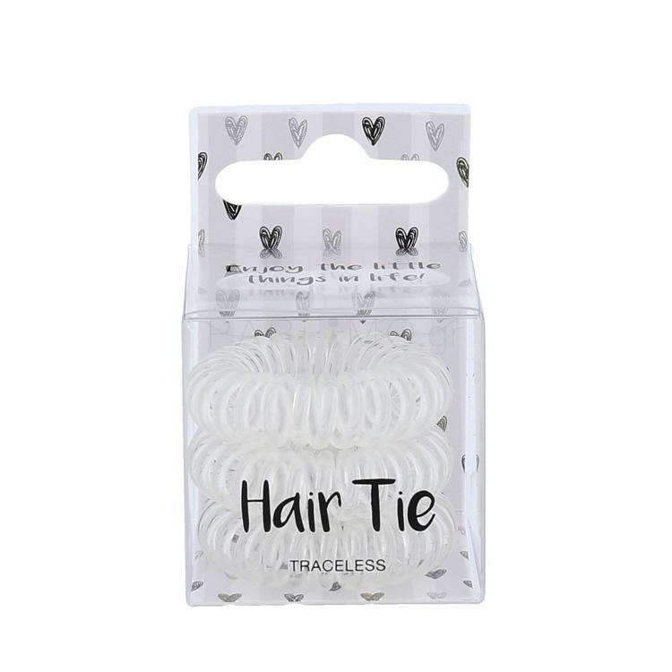 2K Hair Tie Λαστιχάκι για τα μαλλιά για γυναίκες 3 τεμ Απόχρωση Clear