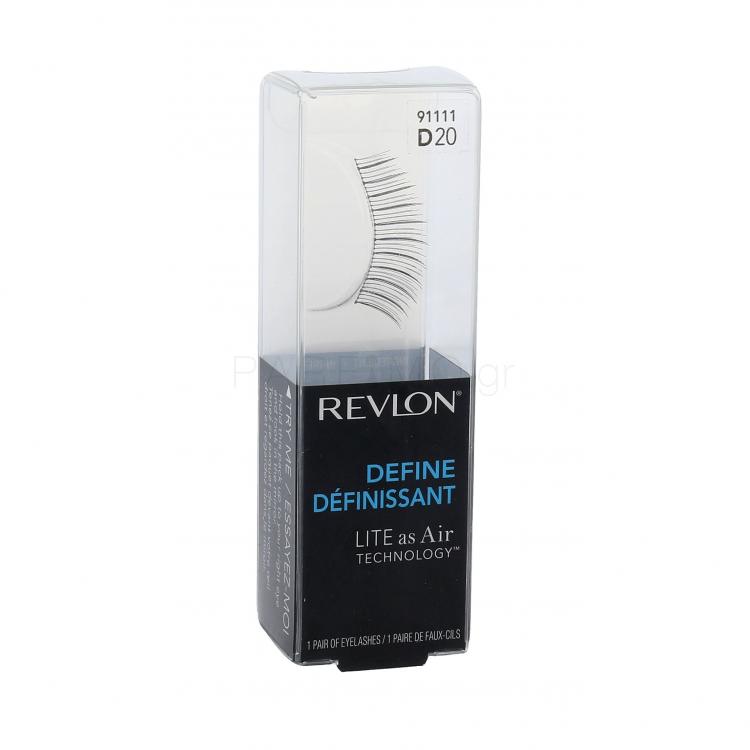 Revlon Define Lite As Air Technology D20 Ψεύτικες βλεφαρίδες για γυναίκες 1 τεμ