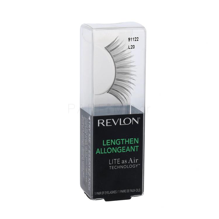 Revlon Lengthen Lite As Air Technology L20 Ψεύτικες βλεφαρίδες για γυναίκες 1 τεμ