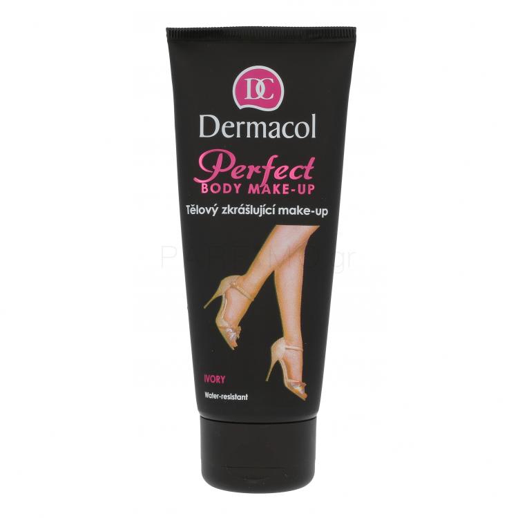 Dermacol Perfect Body Make-Up Self Tan για γυναίκες 100 ml Απόχρωση Ivory