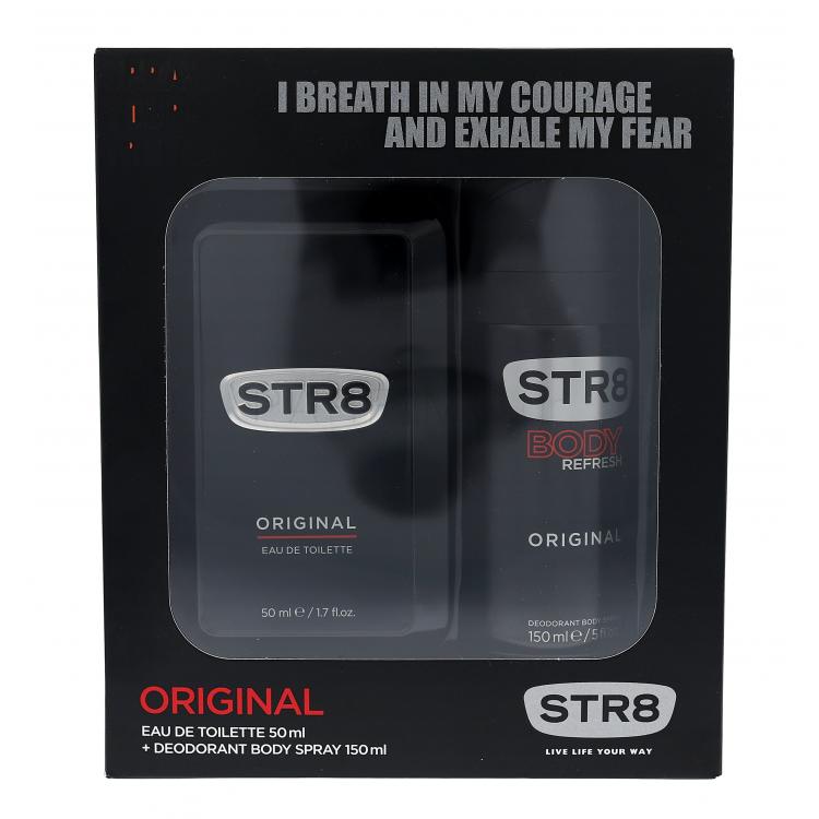 STR8 Original Σετ δώρου EDT 50 ml + αποσμητικό 150 ml