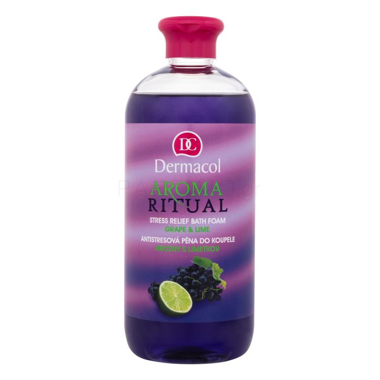 Dermacol Aroma Ritual Grape &amp; Lime Αφρός μπάνιου για γυναίκες 500 ml