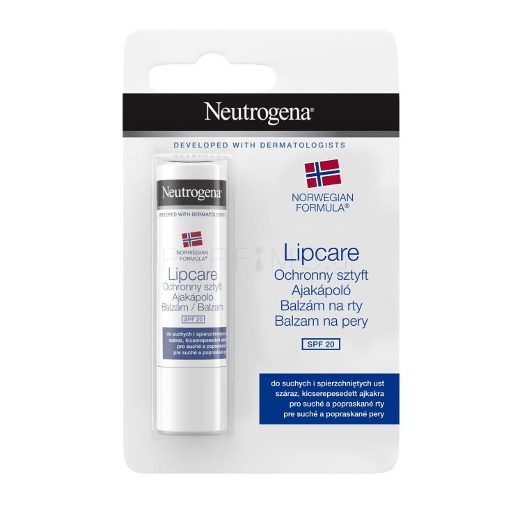 Neutrogena Norwegian Formula Lip Care SPF20 Βάλσαμο για τα χείλη 4,8 gr