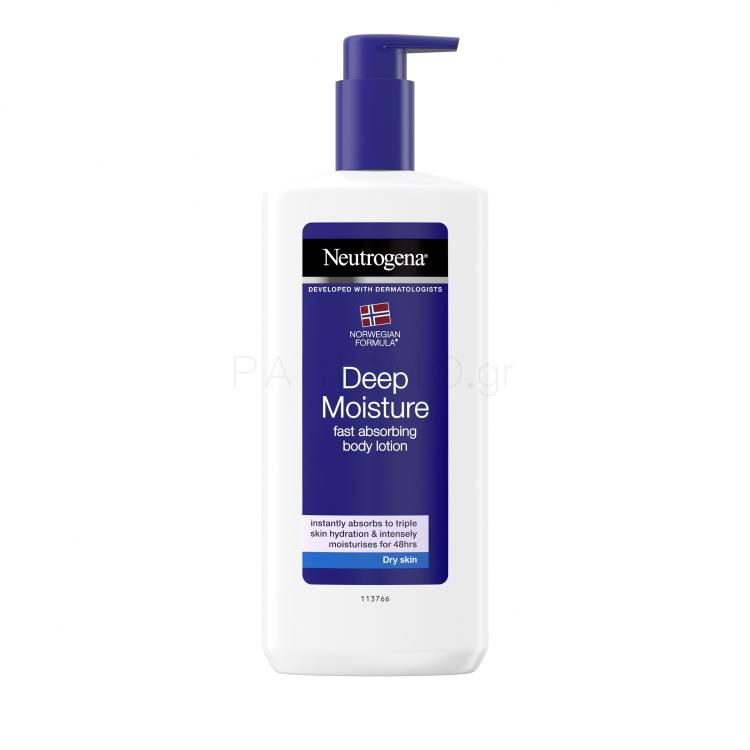 Neutrogena Norwegian Formula Deep Moisture Dry Skin Λοσιόν σώματος 400 ml