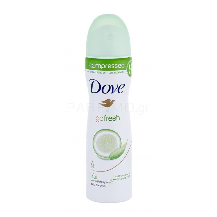 Dove Go Fresh Cucumber &amp; Green Tea 48h Αντιιδρωτικό για γυναίκες 75 ml