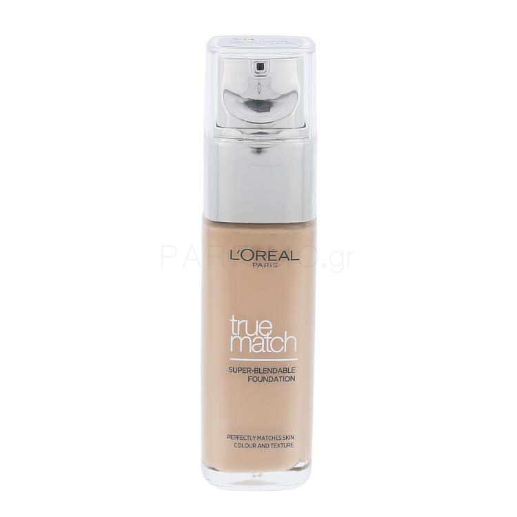 L&#039;Oréal Paris True Match Super-Blendable Foundation Make up για γυναίκες 30 ml Απόχρωση 3.N