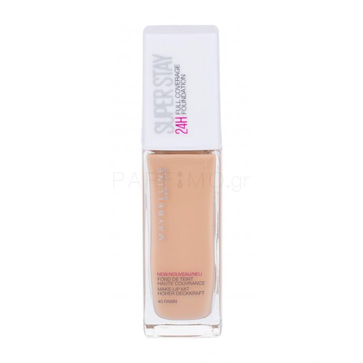 Maybelline Superstay 24h Full Coverage Make up για γυναίκες 30 ml Απόχρωση 40 Fawn
