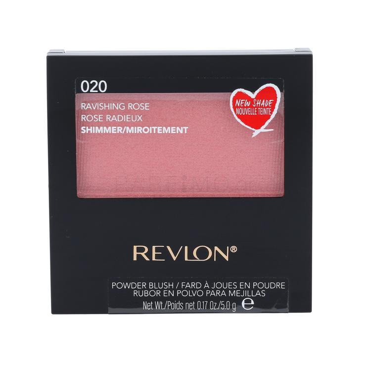 Revlon Powder Blush Ρουζ για γυναίκες 5 gr Απόχρωση 020 Ravishing Rose