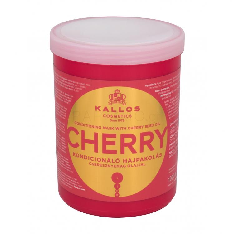 Kallos Cosmetics Cherry Μάσκα μαλλιών για γυναίκες 1000 ml