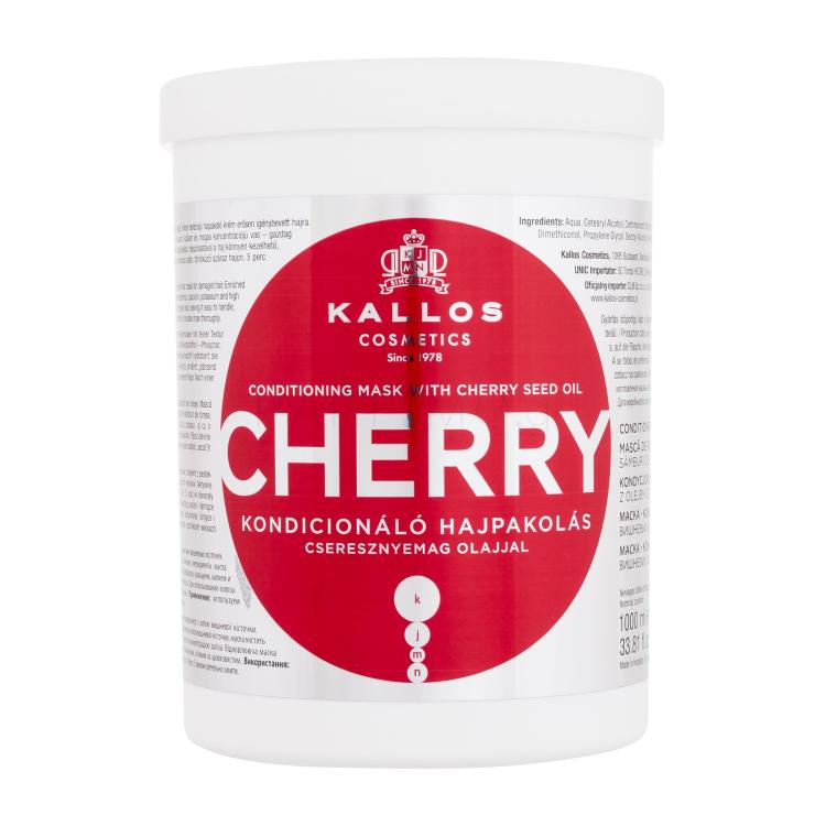 Kallos Cosmetics Cherry Μάσκα μαλλιών για γυναίκες 1000 ml