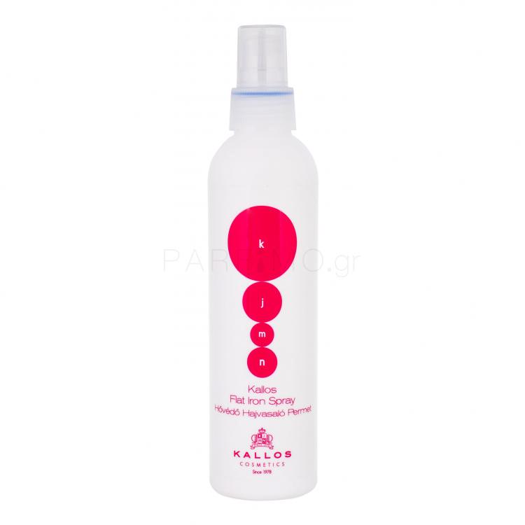 Kallos Cosmetics KJMN Flat Iron Spray Για τη θερμική επεξεργασία των μαλλιών για γυναίκες 200 ml