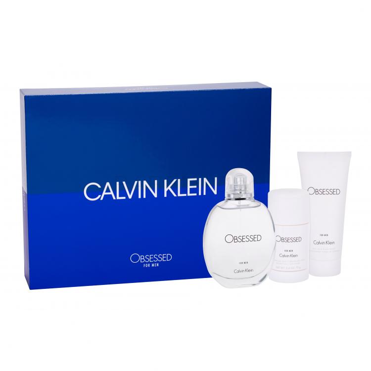 Calvin Klein Obsessed For Men Σετ δώρου EDT 125 ml + αφρόλουτρο 100 ml + deostick 75 ml