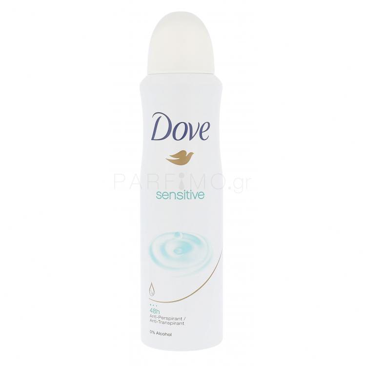 Dove Sensitive 48h Αντιιδρωτικό για γυναίκες 150 ml