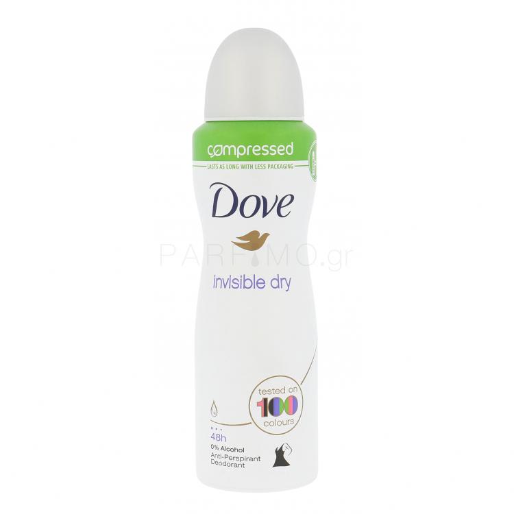Dove Invisible Dry 48h Αντιιδρωτικό για γυναίκες 125 ml